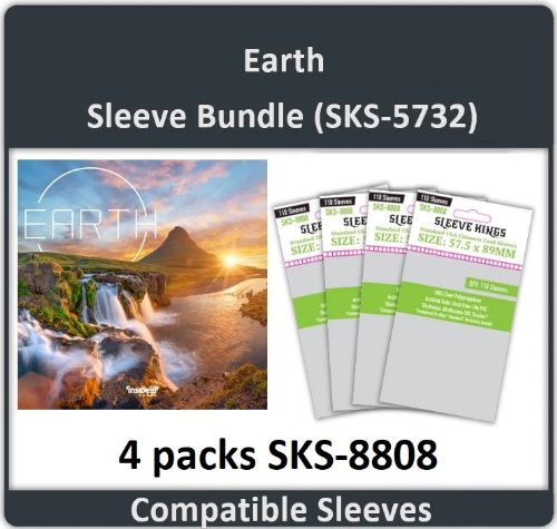 Sleeve Kings bundle for Earth Card Game (4x 8808)